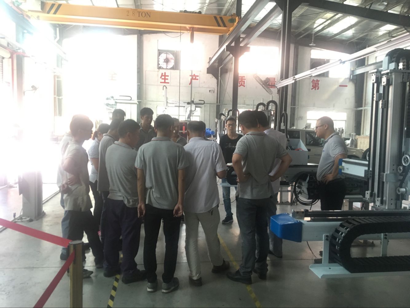 潤馬智能機械手生產(chǎn)廠家的實戰(zhàn)培訓(xùn)